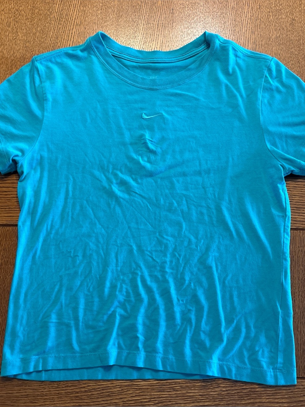Nike Women’s Turquoise Short Sleeve Crew Tee